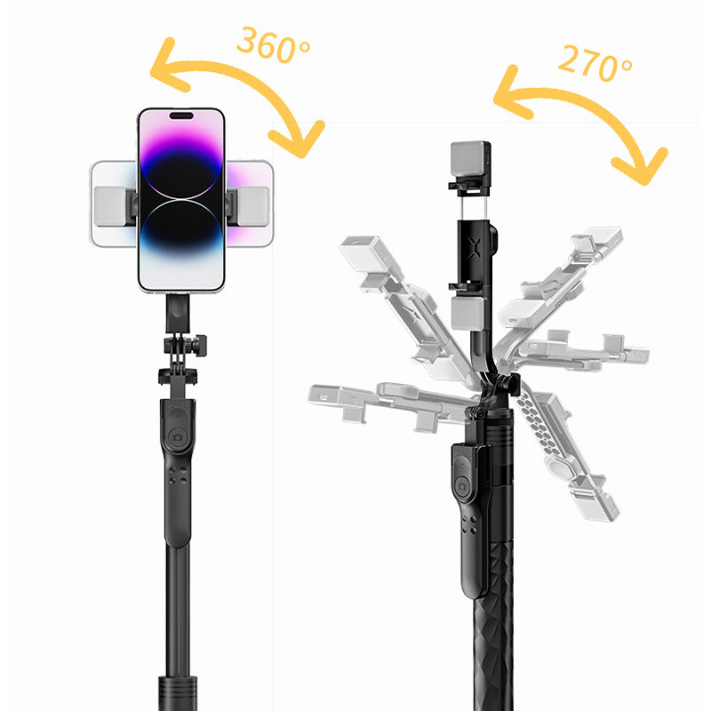 Tragbarer kardanischer Handstabilisator mit Selfie-Stick