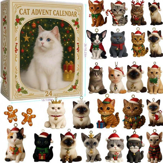 💥Perfektes Weihnachtsfest – Adventskalender für Katzenliebhaber 2025