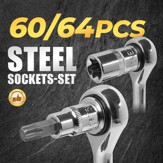 ⏳【Versandkostenfrei】50 % Rabatt für begrenzte Zeit💥🔧CR-V-Stahl-Steckschlüssel-Set | Alles in einem Set