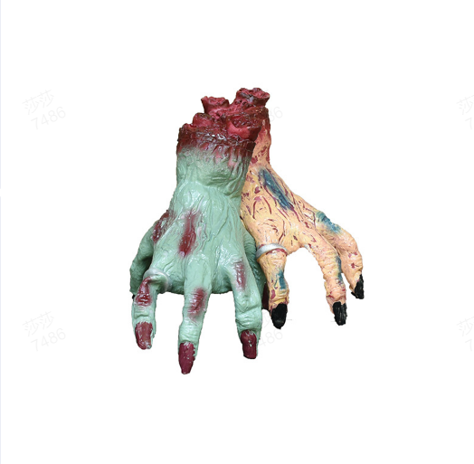 Gruselige Hand-Deko für Halloween – Cosplay Requisite für die Familie