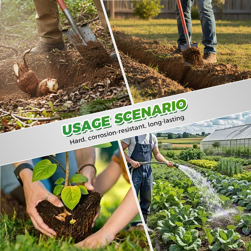 Hochleistungs-Stahlschaufel für schwierige Böden