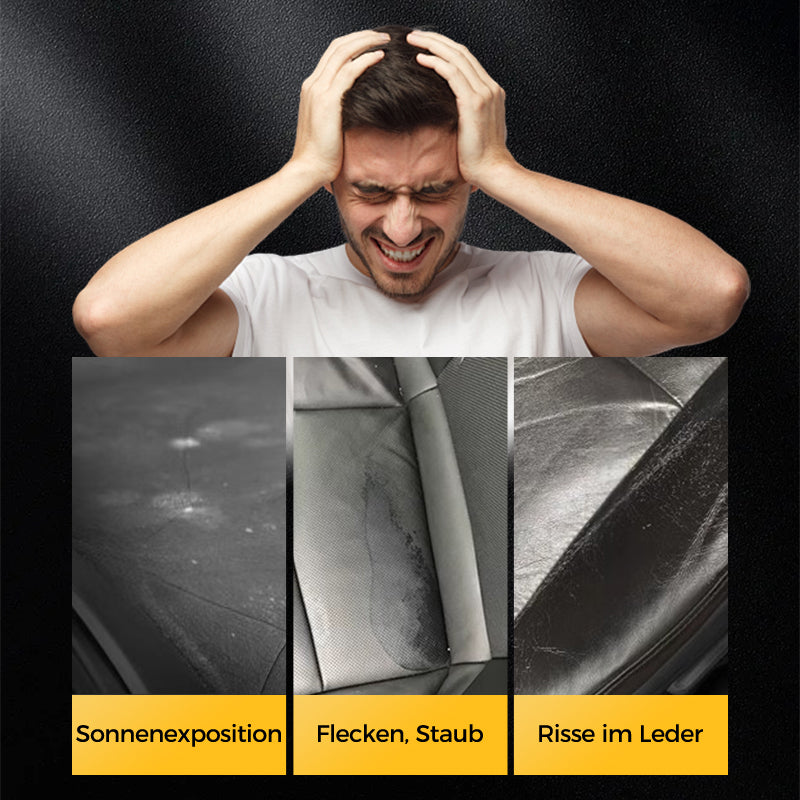 🧼 Neujahrs-Sonderangebot: 50 % Rabatt✨ Reinigungs- & Pflegecreme für Leder - Tiefenreinigung mit Natürlichen Ölen für Möbel, Autositze & Accessoires 🛋️🌟