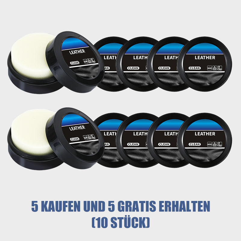 🧼 Neujahrs-Sonderangebot: 50 % Rabatt✨ Reinigungs- & Pflegecreme für Leder - Tiefenreinigung mit Natürlichen Ölen für Möbel, Autositze & Accessoires 🛋️🌟