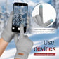 Warme Thermostrick-Touchscreen-Handschuhe