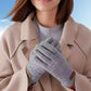 Warme Thermostrick-Touchscreen-Handschuhe