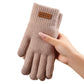 Warme Thermostrick-Touchscreen-Handschuhe