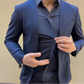 🔥Ausgewählte Herrenmode 40 % Rabatt🔥Herren Hemd in Layering-Optik