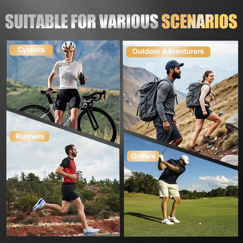 Skulpturale Qualität Outdoor-Multisport-Sonnenbrille