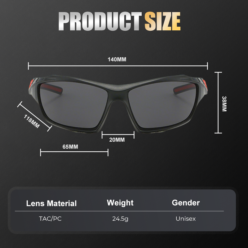 Skulpturale Qualität Outdoor-Multisport-Sonnenbrille