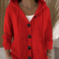 💖Einfarbige Langarm-Strickjacke für Damen