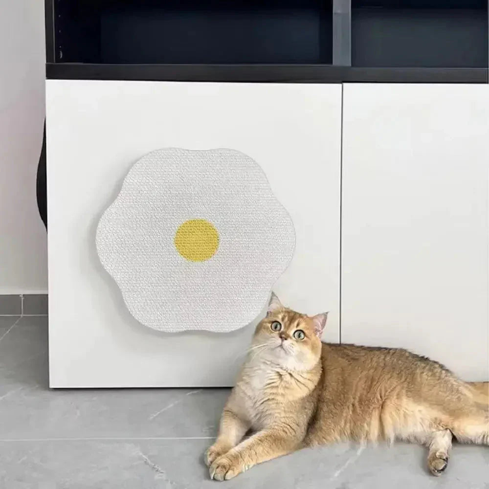 🔥Nur für kurze Zeit 50 % Rabatt🔥Kreatives, blumenförmiges Kratzbrett für Katzen🐱 zur Wandmontage