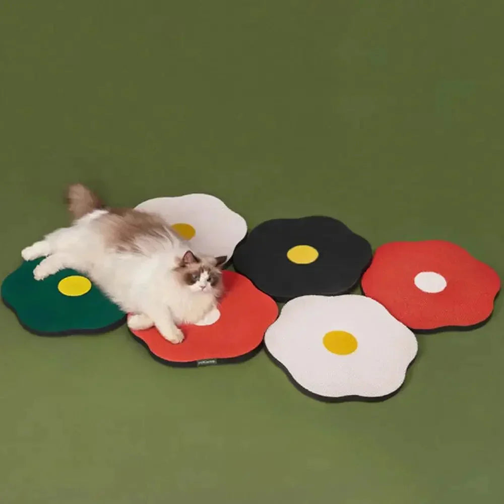 🔥Nur für kurze Zeit 50 % Rabatt🔥Kreatives, blumenförmiges Kratzbrett für Katzen🐱 zur Wandmontage