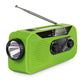 Notfall-Solar-Kurbelradio mit Taschenlampe