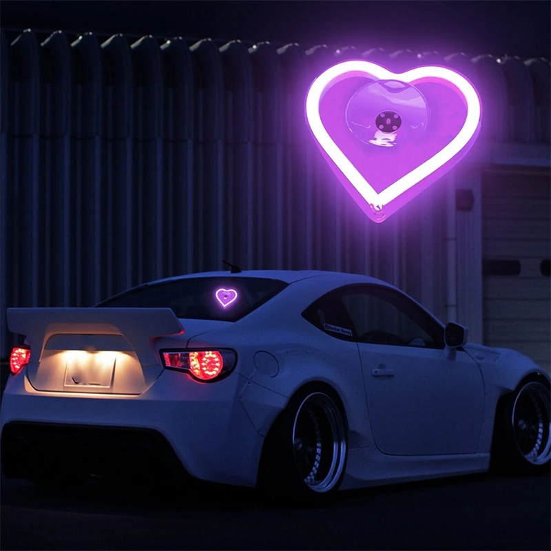 ❤️‍🔥Drahtlose herzförmige Stimmungslampe für das Auto