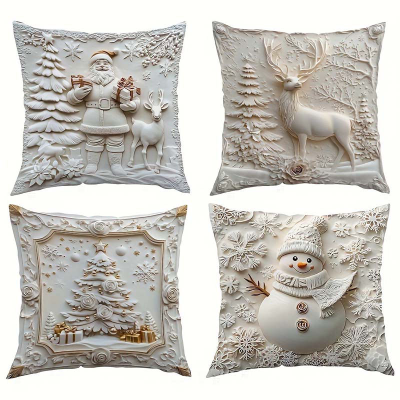 🎅Weihnachtsvorverkauf 50 % Rabatt🎉Elegante Weihnachts-Dekokissenbezüge