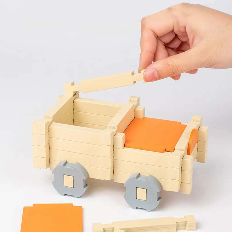 🔥Solange der Vorrat reicht 30 % Rabatt!🎉Pädagogische Holzbausteine