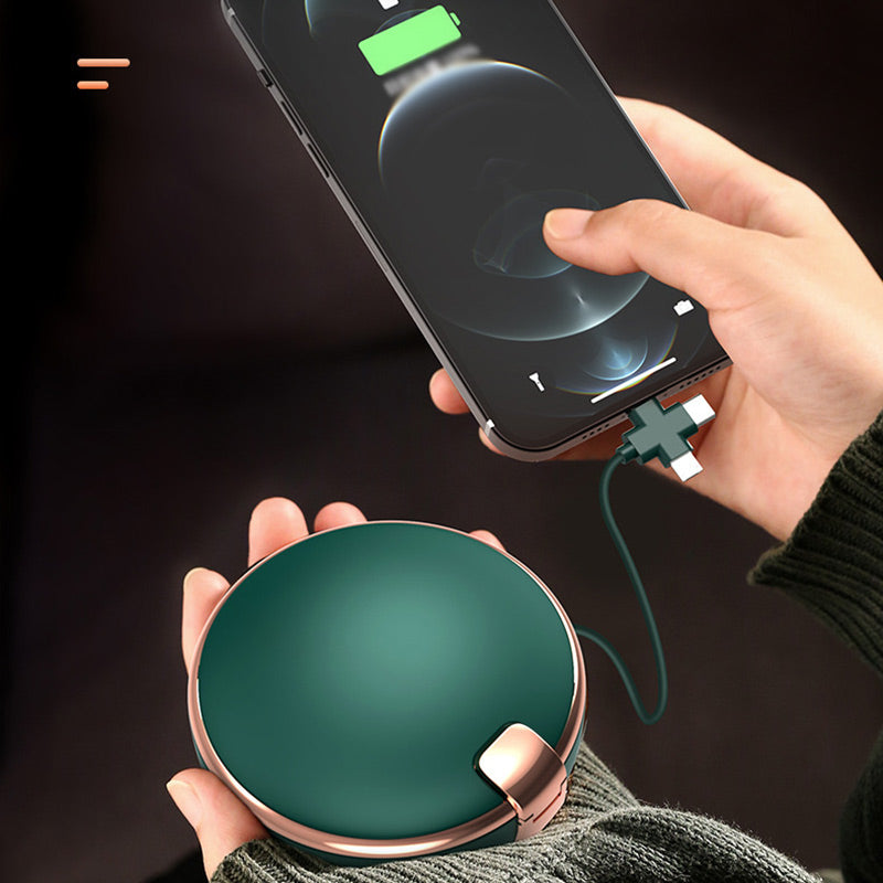 💖 💖Zeitlich begrenztes Angebot – 50 % Rabatt💥💥3-in-1 Power Bank Pro mit Handwärmer und Kosmetikspiegel