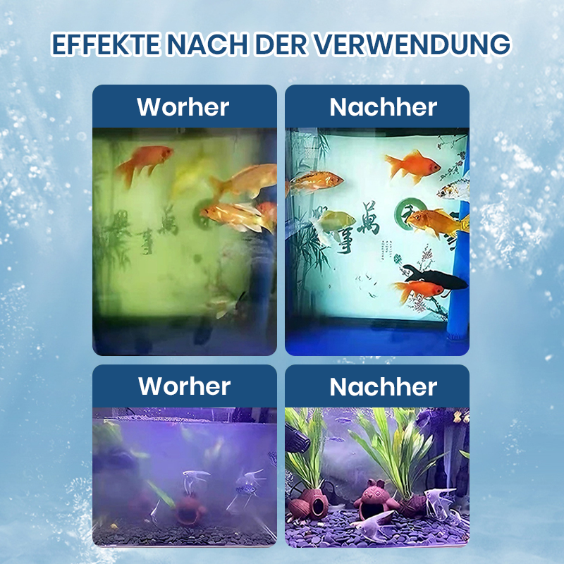 🔥Heißer Verkauf🔥Leistungsstarke Wasserreinigungstablette für Aquarien