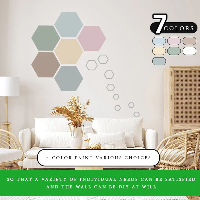 ✨Graffiti Abdeckung Wand Renovierung Farbe ändern kleine rollende Pinsel Wand Latexfarbe