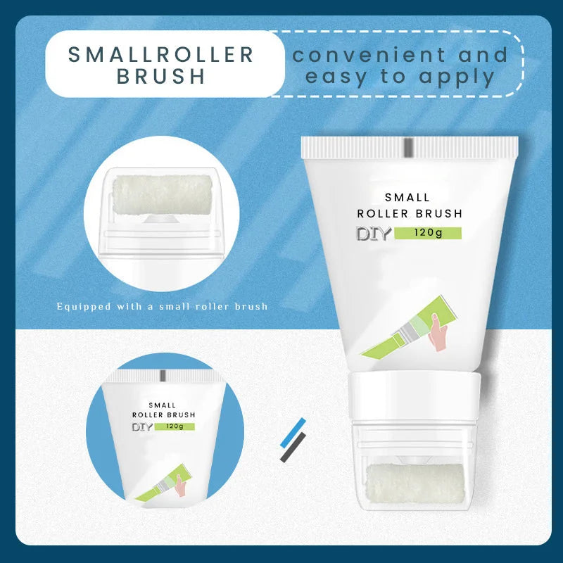 ✨Graffiti Abdeckung Wand Renovierung Farbe ändern kleine rollende Pinsel Wand Latexfarbe