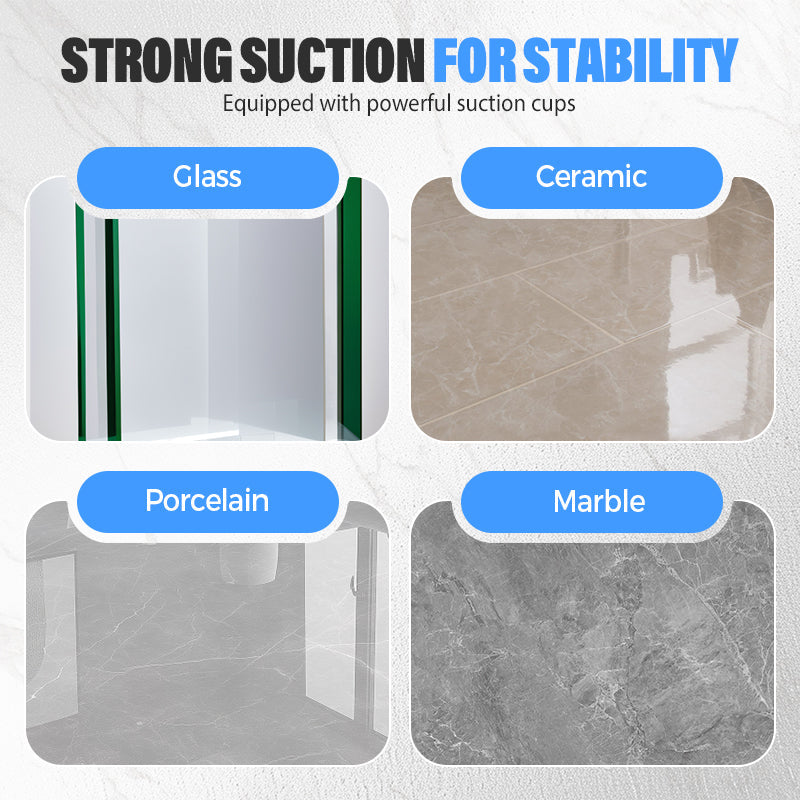 Rechtwinkliger Fugenstecker mit Saugnapf für Fliesen