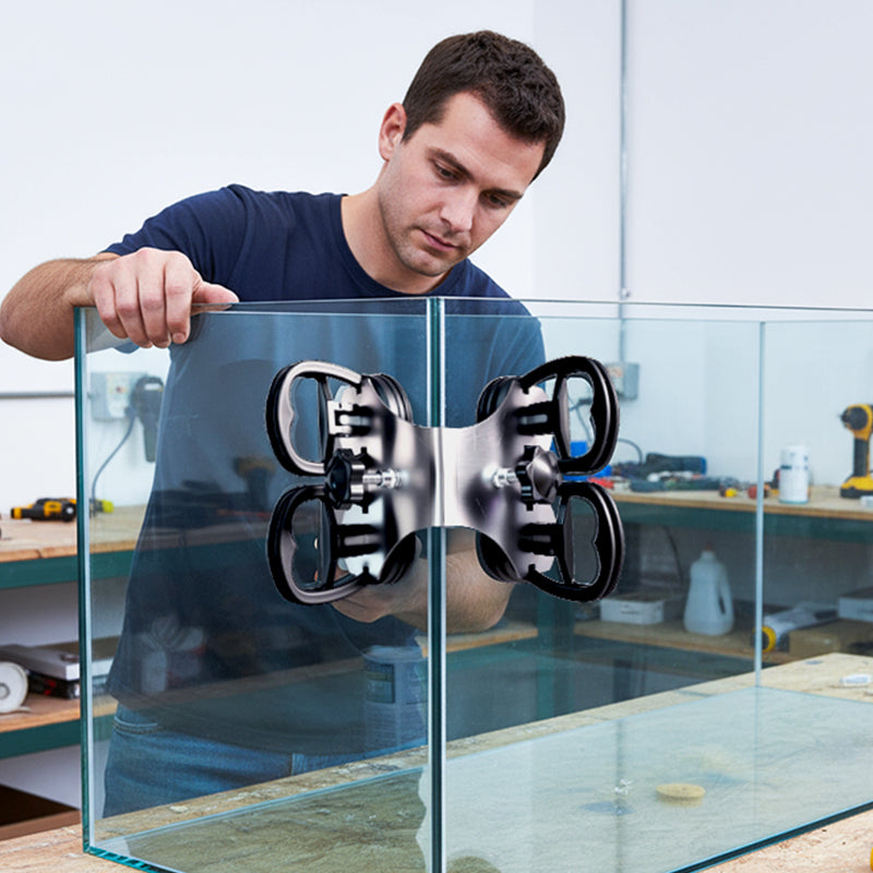 Rechtwinkliger Fugenstecker mit Saugnapf für Fliesen