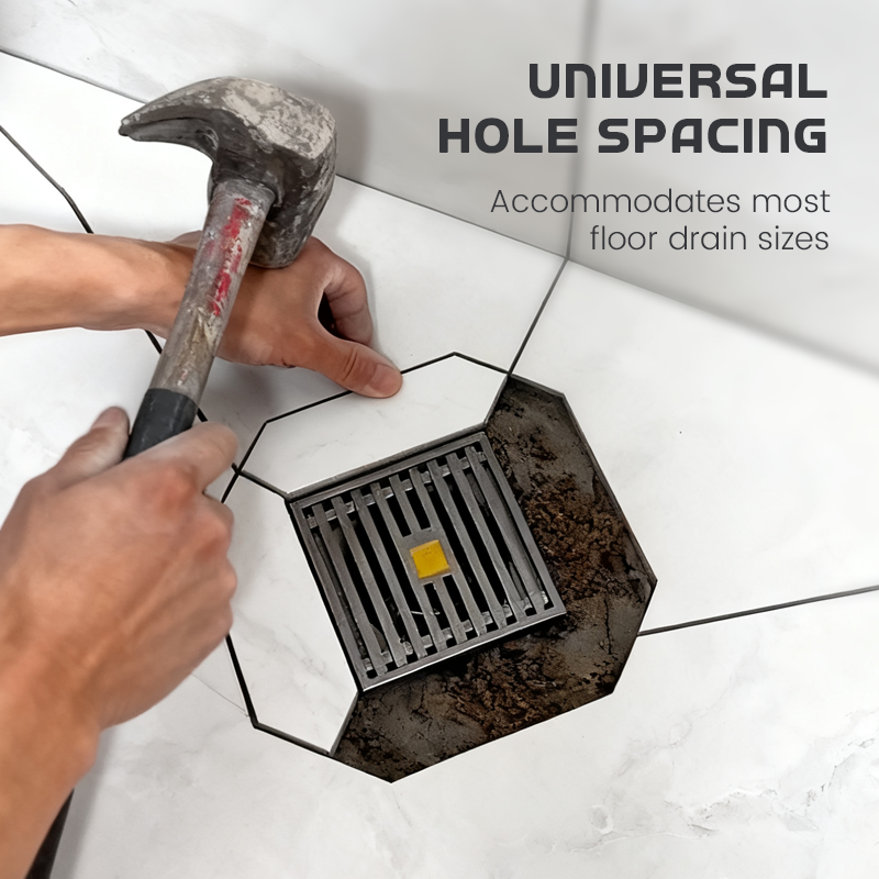 Multifunktionales Edelstahl-Bodenablauf-Messlineal