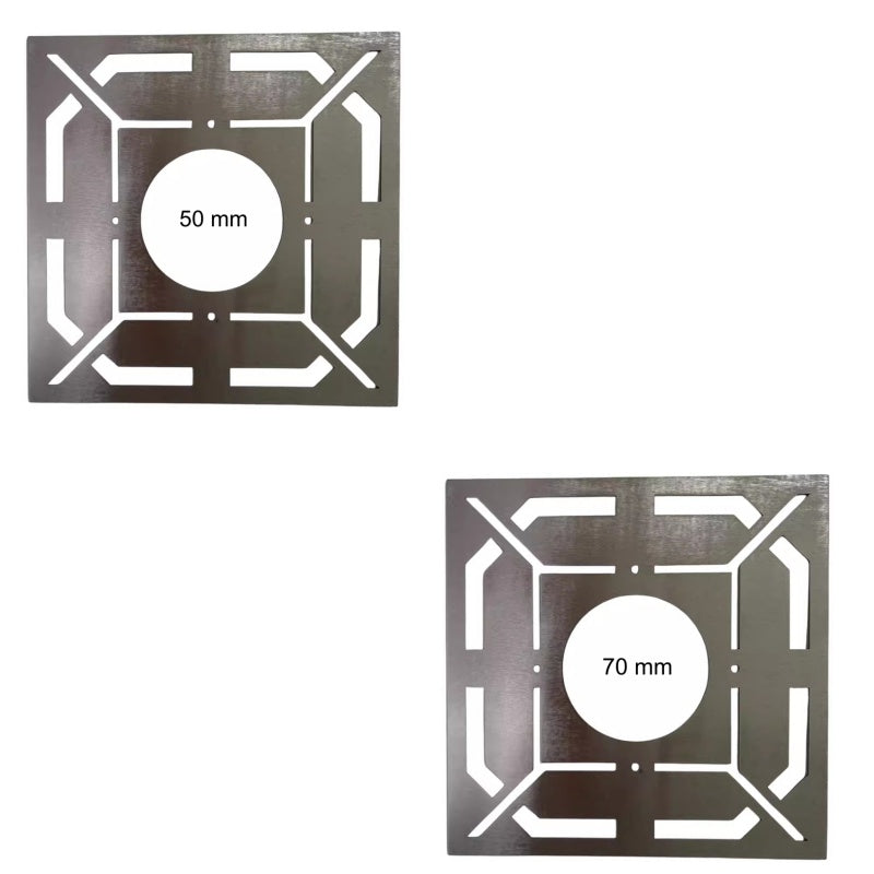 Multifunktionales Edelstahl-Bodenablauf-Messlineal