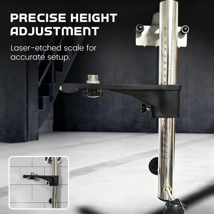 Einstellbare Laser-Nivellier-Wandhalterung