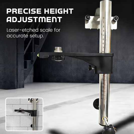 Einstellbare Laser-Nivellier-Wandhalterung