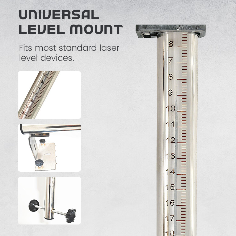 Einstellbare Laser-Nivellier-Wandhalterung