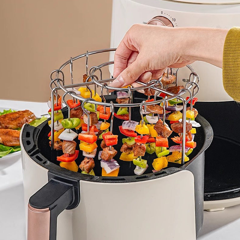 Vertikaler Grillrost für Heißluftfritteusen