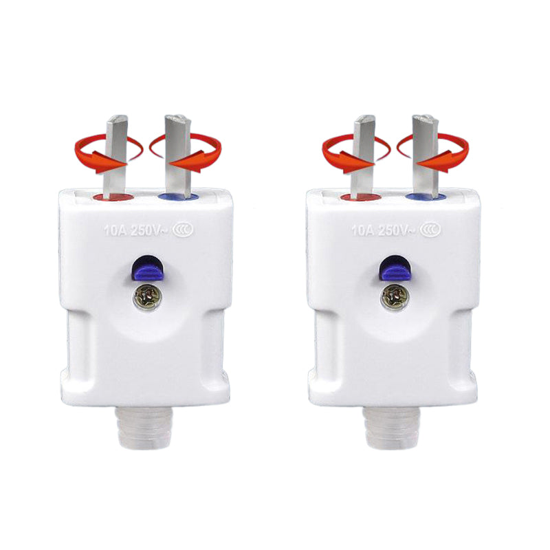 💥Bestseller-Werkzeuge 50 % Rabatt⚡Doppelt verwendbarer drehbarer 2-poliger elektrischer Stecker