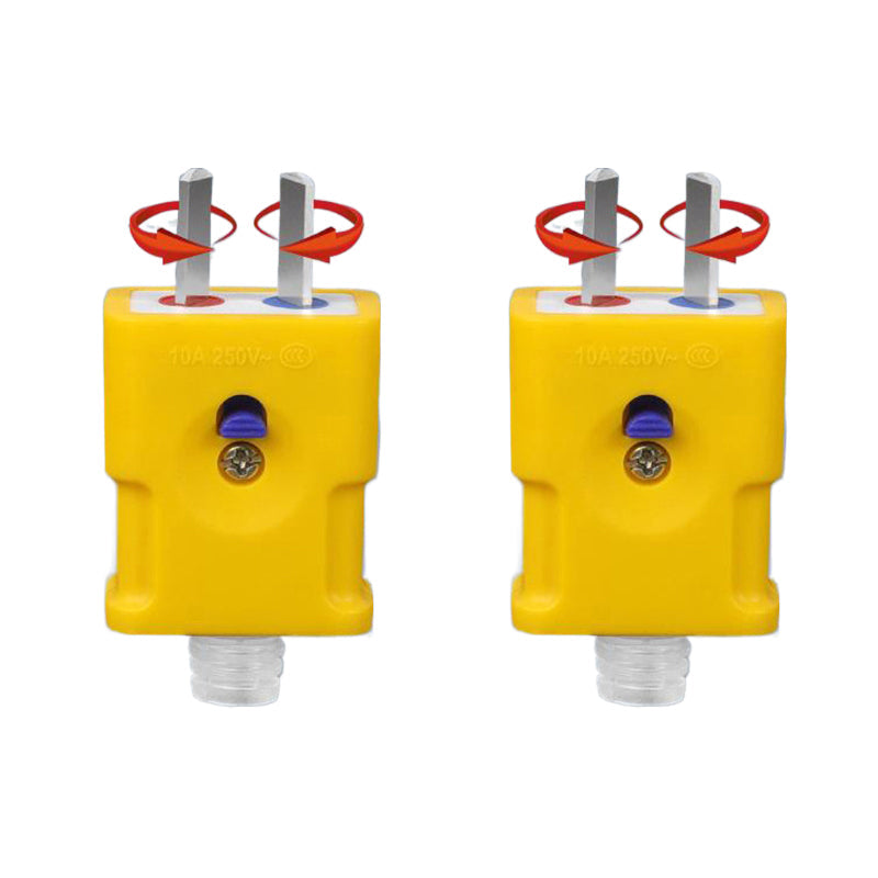 💥Bestseller-Werkzeuge 50 % Rabatt⚡Doppelt verwendbarer drehbarer 2-poliger elektrischer Stecker