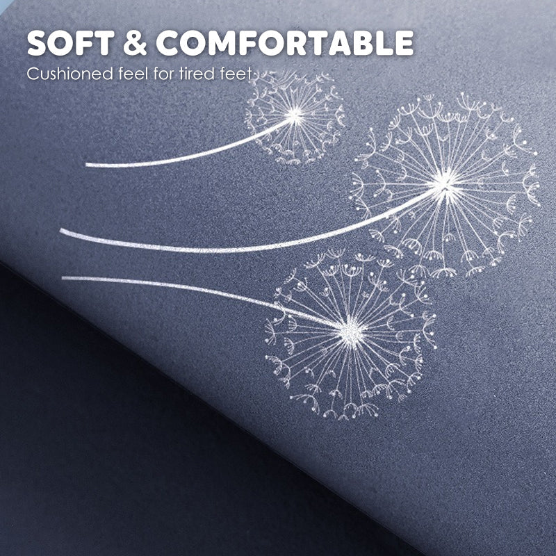 3D-Blumenmuster-Garn, saugfähige, rutschfeste Bodenmatte