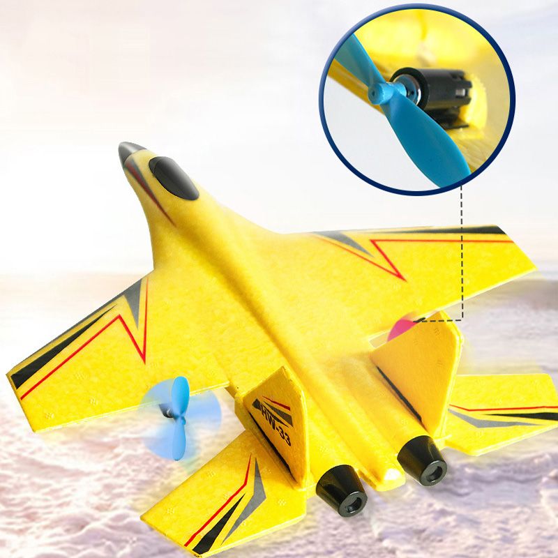 🎄Weihnachtsverkauf💕📢📢 Flash Sale: Nur noch 3 Stunden! ⏰⏰——🔥 2.4GHz RC Segelflugzeug mit Kreisel——Lieblingsspielzeug von Kindern