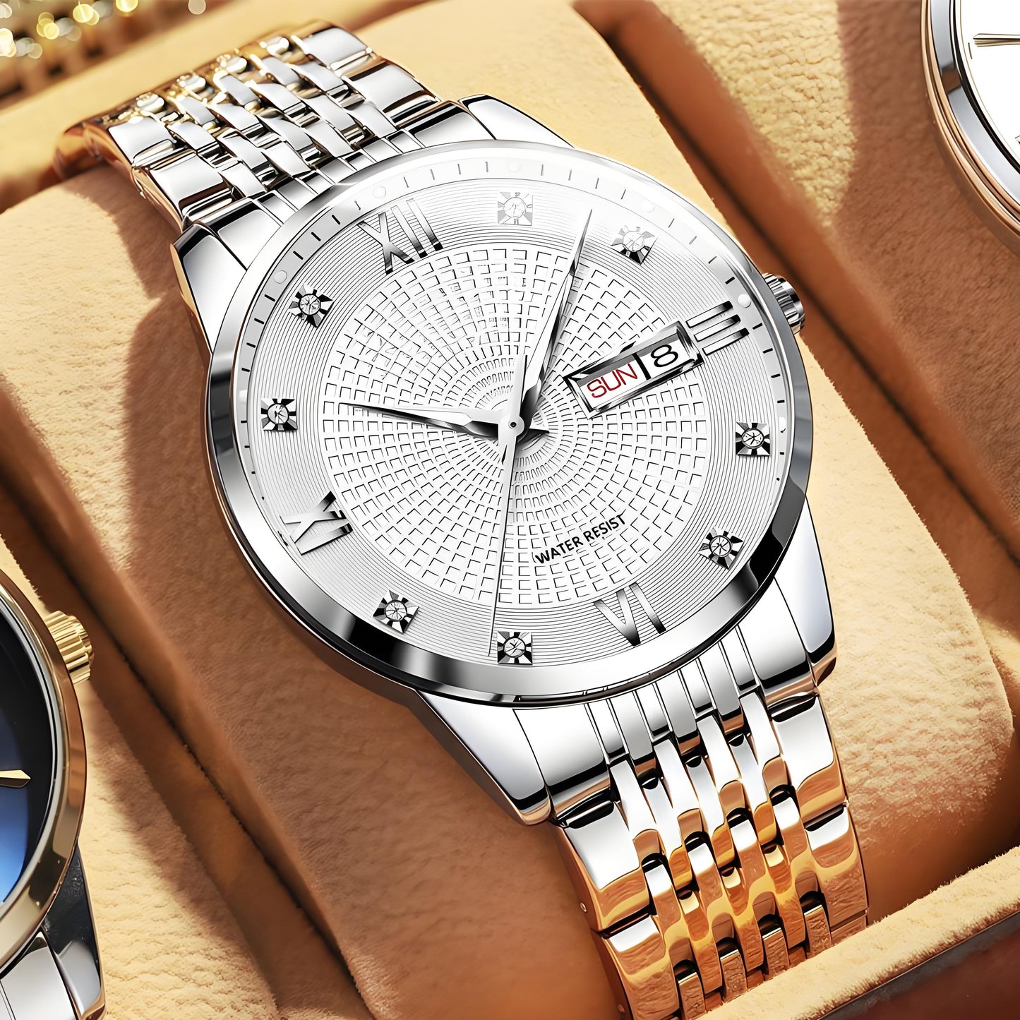 ⏳Black Friday Sale 80 % Rabatt💥💥Herrenuhr aus Edelstahl, wasserdicht, Business-Modell