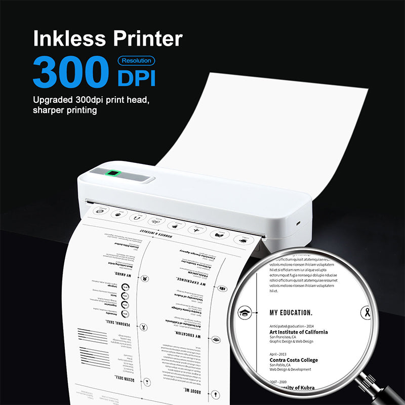 ✨ Tragbarer Bluetooth-Thermodrucker – Drucken Sie überall! 🚀 Kostenloser Versand!