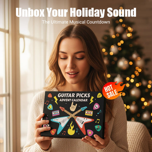 🎁Black Friday-Ausverkauf 50 % Rabatt😍Gitarrenpick-Adventskalender 2025🎸