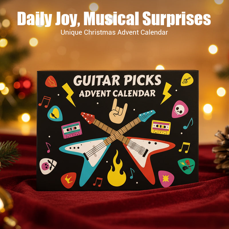 🎁Black Friday-Ausverkauf 50 % Rabatt😍Gitarrenpick-Adventskalender 2025🎸