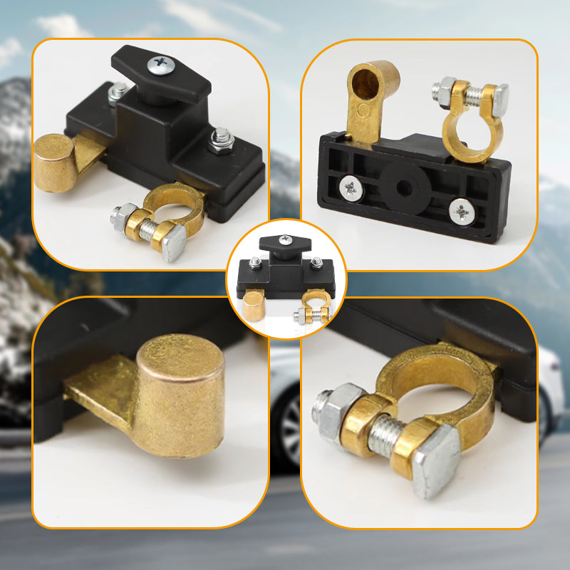 ⚡⚡Dieser Batterietrennschalter eignet sich für 12-V- oder 24-V-Autobatterien🚗🚗Einschließlich Pkw, Lkw und anderen Fahrzeugen, und bietet erhöhte Sicherheit und Schutz für Ihr elektrisches System.