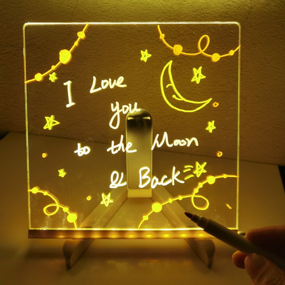 🎅LED-Notiztafel – 50 % Rabatt🎁Kaufen Sie 1 und erhalten Sie 7 Farbstifte gratis