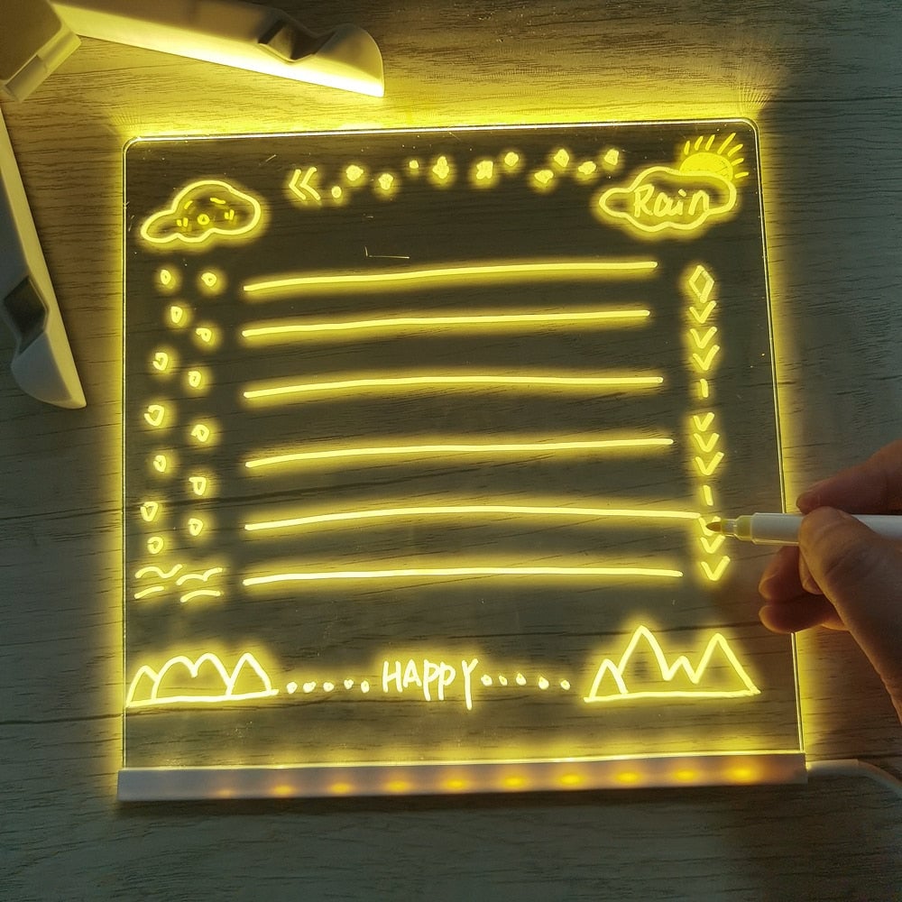 🎅LED-Notiztafel – 50 % Rabatt🎁Kaufen Sie 1 und erhalten Sie 7 Farbstifte gratis