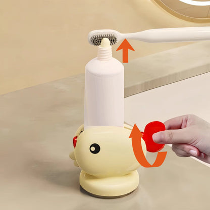 📢 📢Sonderangebot 2026: Zwei zum Preis von einem！💥Adorable Goldfisch Saugnapf Zahnpasta Squeezer