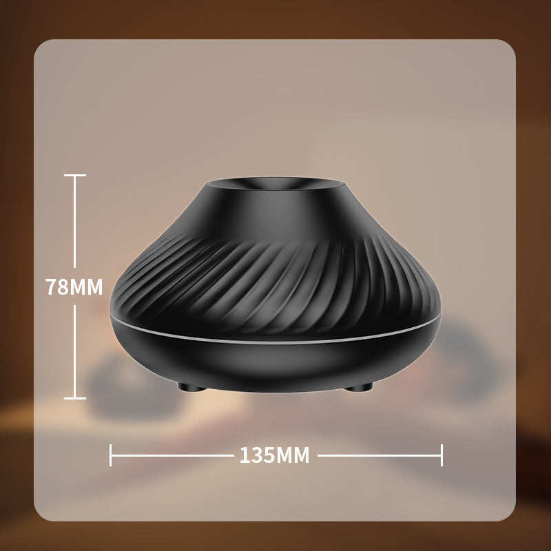 USB-Farbiger Simulierter Flammen-Silent-Aromatherapie-Diffusor