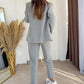 💖 Black Friday 50% Rabatt für eine begrenzte Zeit 🔥Damen-Zweiteiler: Klassischer Blazer & Hose🚀Versandkostenfrei