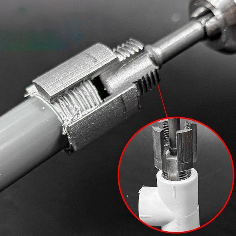 🔧 50% RABATT! ⚙️ ROHRGEWINDESCHNEIDWERKZEUG - Präzisions-Schneideisen für Metall- und PVC-Rohre, Ergonomischer Griff für Einfache Bedienung, Professionelle Ergebnisse bei Jeder Anwendung 🛠️📏