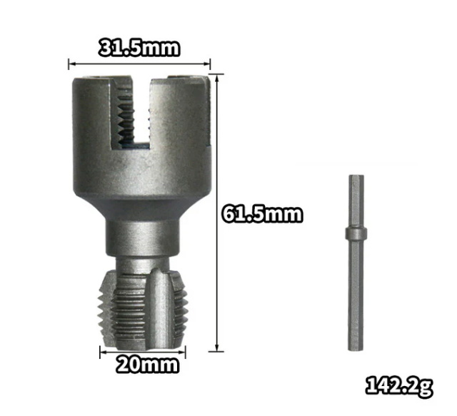 🔧 50% RABATT! ⚙️ ROHRGEWINDESCHNEIDWERKZEUG - Präzisions-Schneideisen für Metall- und PVC-Rohre, Ergonomischer Griff für Einfache Bedienung, Professionelle Ergebnisse bei Jeder Anwendung 🛠️📏
