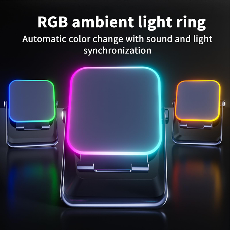 📯🔥5in1 Induktions-Lautsprecher mit Handyhalterung – kabellose Ladung, langer Akku, robustes Design für deine Musik und Anrufe 💎📱 Optimiert für dein Zuhause oder Outdoor-Abenteuer.