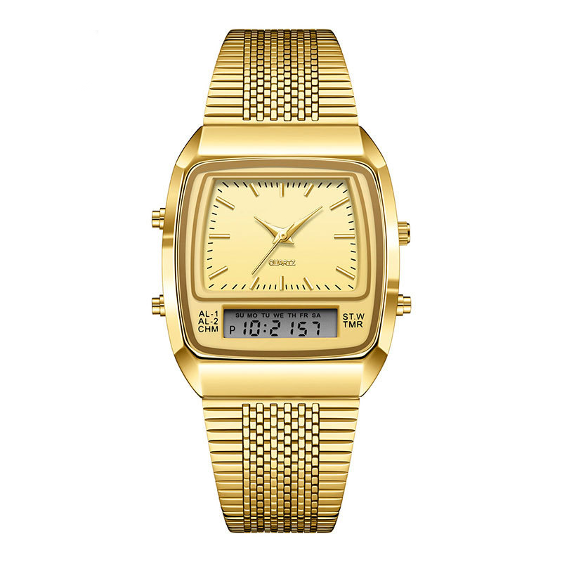 ⏰Zeitlich begrenzte 50% Rabattaktion💥💥LIEBIG Roman Retro Dual System Multifunktions-Digital-Sportuhr